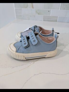 NEXT- Light Blue Velcro Sneakers